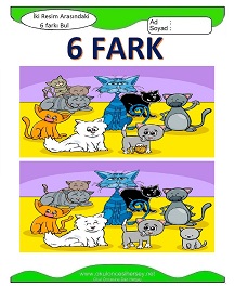 İki Resim Arasındaki Farkı Bul Etkinliği